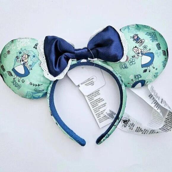 Disney Alice in Wonderland Headband - Epcot UK Pavilion -NWT - Picture 2 of 8